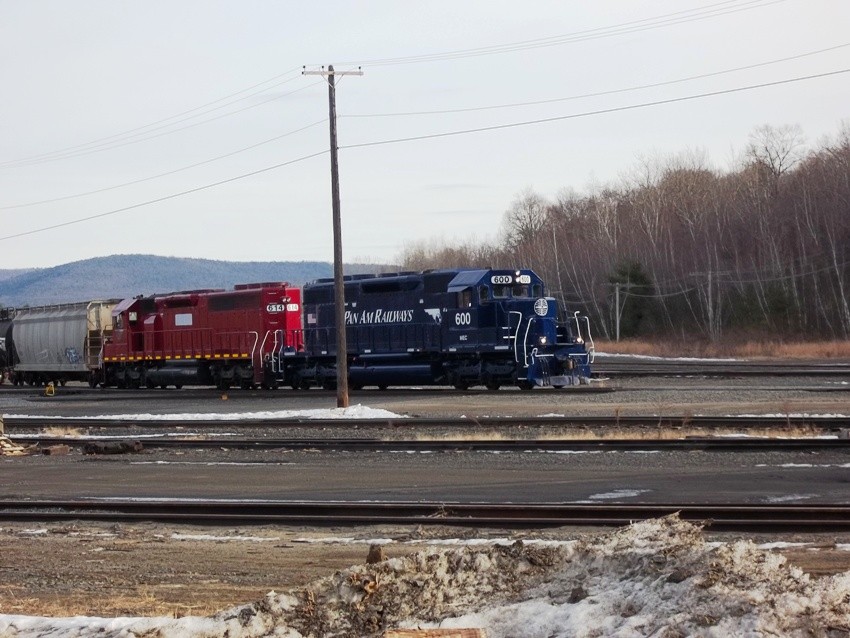 Photo of Two of the New SD40-2s