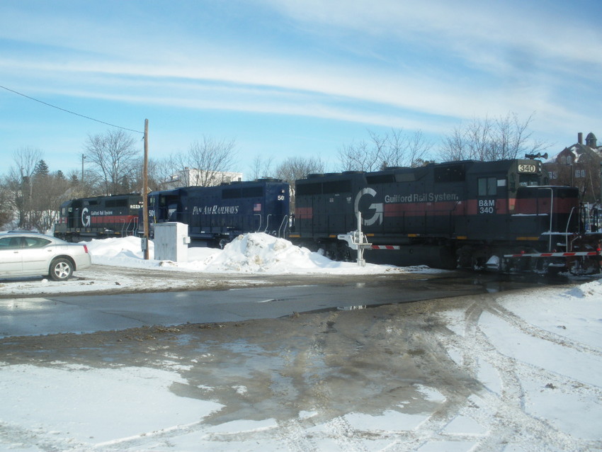 Photo of PORU with MEC 344, MEC 501 and BM 340 picks up the pace in Lewiston, ME