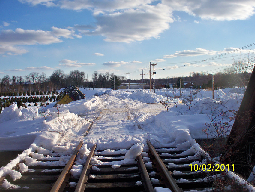 Photo of New England Southern Concord NH Derailment
