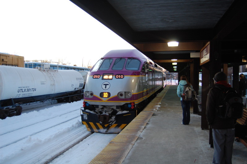 Photo of MBTA #10 at Lowell