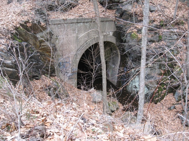 Photo of Northeast Portal of Hawleyville Tunnel