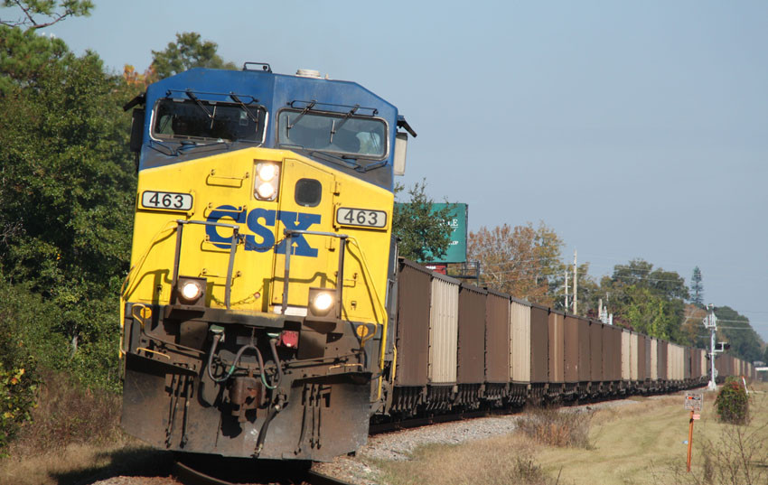 Photo of CSX coal train