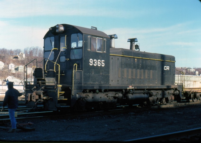 Photo of CR yard switcher, Worcester, MA - 1