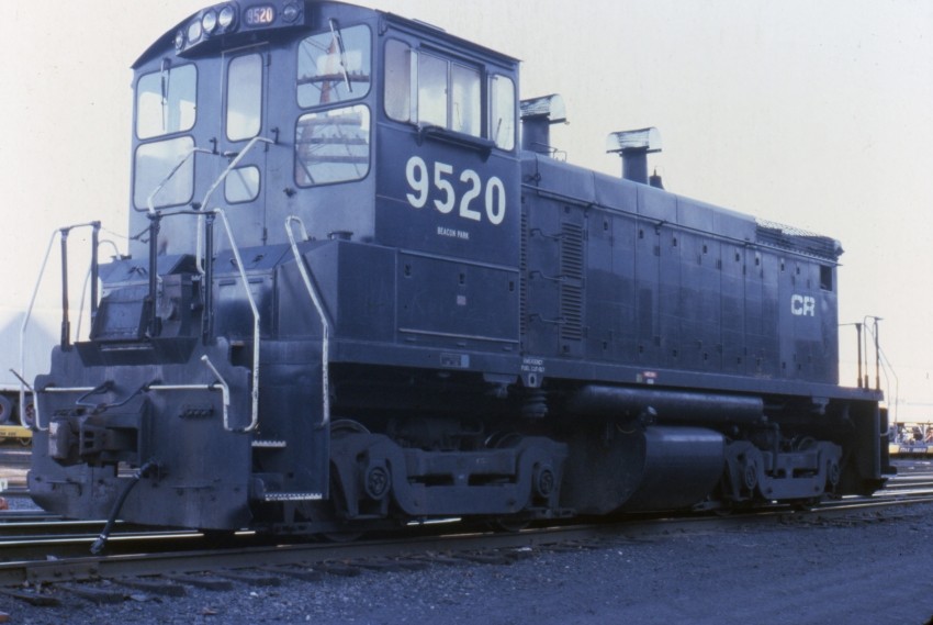 Photo of CR yard switcher, Worcester, MA - 3