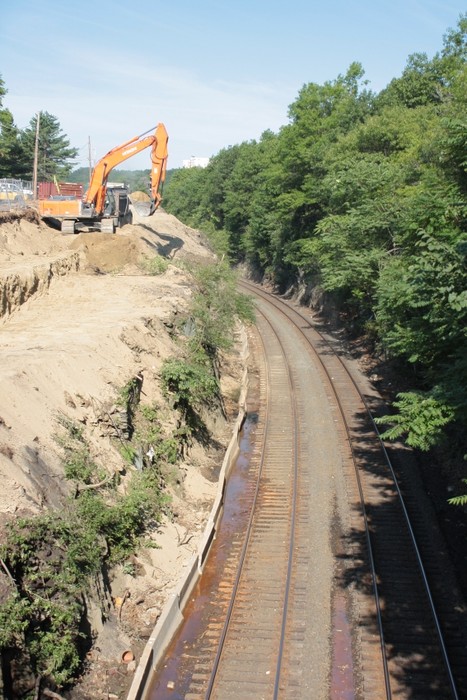 Photo of CSX East Worcester yard construction (2)