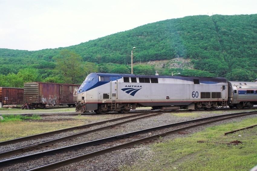 Photo of Amtrak Vermonter at Bellows Falls Vt