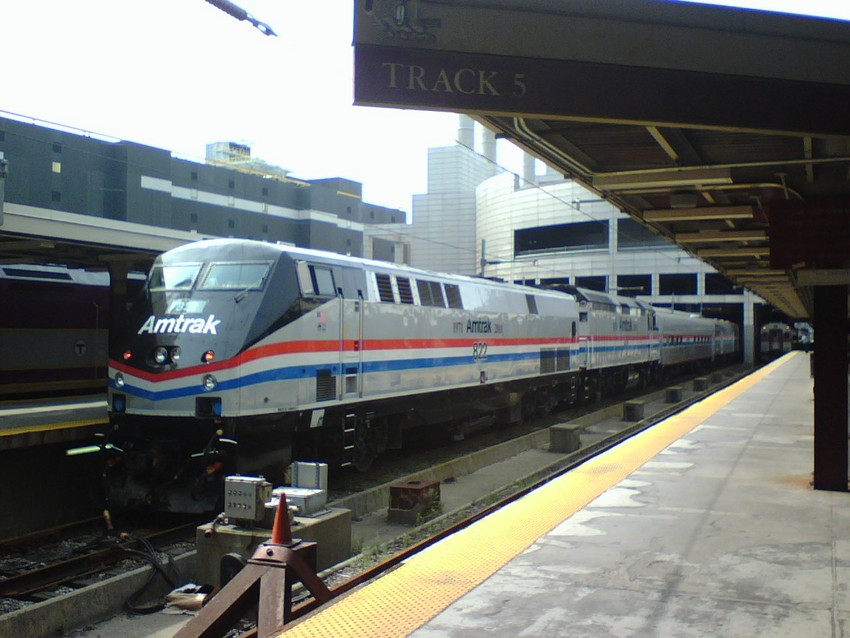 Photo of Amtrak 40th in Boston