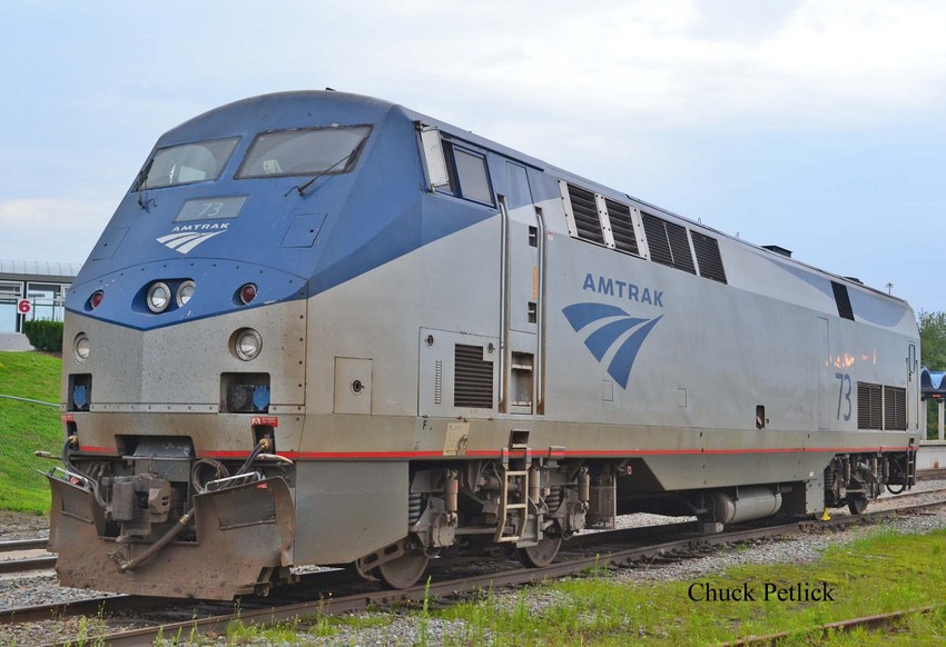Photo of Amtrak engine 73