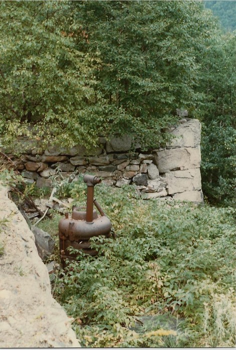 Photo of Remains of Mt. Willard Section House