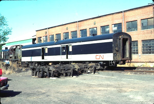 Photo of CN baggage car