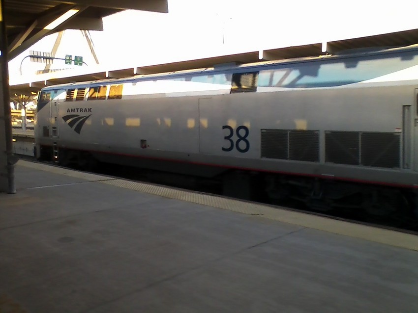 Photo of Amtrak GE P42DC 38 on the Downeaster