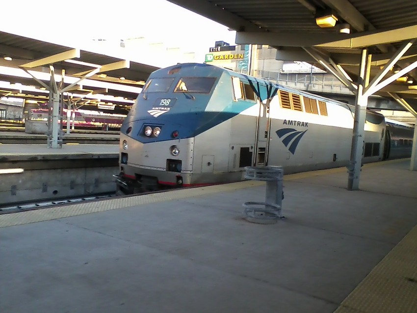 Photo of Amtrak GE P42DC 198 on the Downeaster