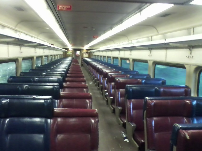 Photo of MBTA Bombardier BTC-1A Coach 363 Interior