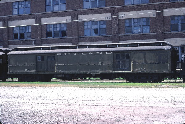 Photo of Rutland baggage car