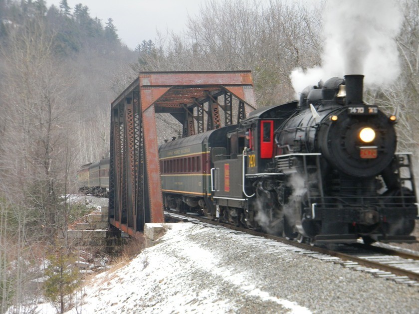 Photo of Steam in the Snow 2012