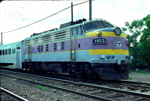 Photo of MBTA 1103