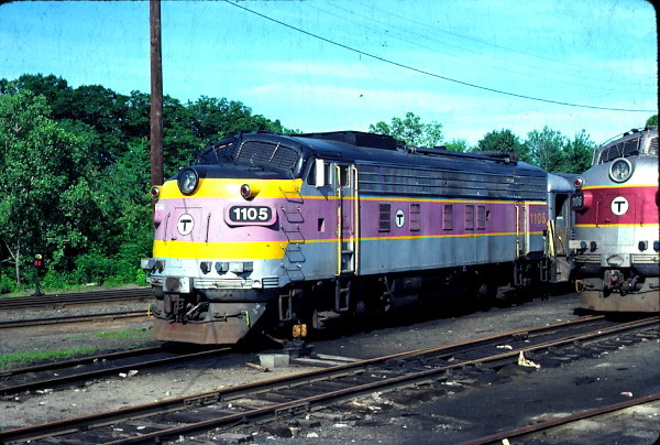 Photo of MBTA 1105