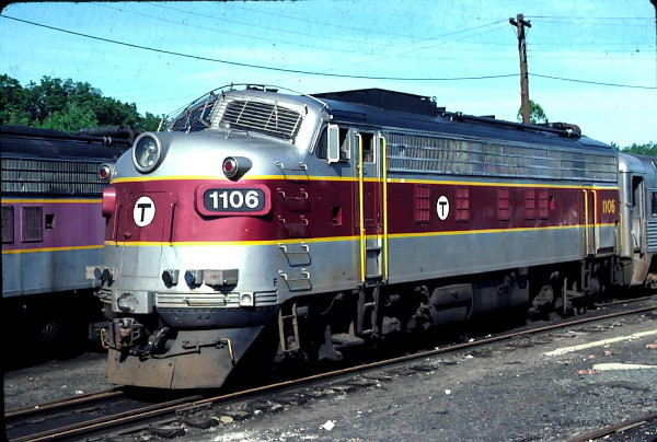 Photo of MBTA 1106