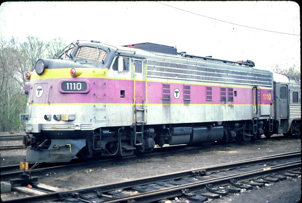 Photo of MBTA 1110