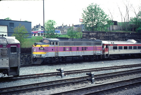 Photo of MBTA 1150