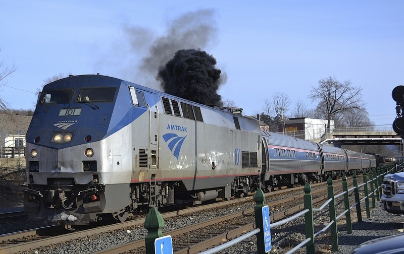 Photo of The Amtrak Alco!