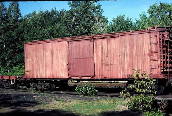 Photo of Old wood boxcar