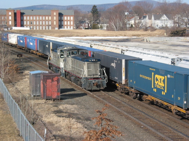 Photo of amtrak switchers on the move @ pittsfield ma