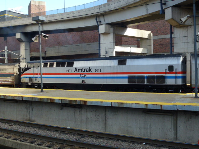 Photo of Amtrak GE P42DC Phase III Heritage Unit 145