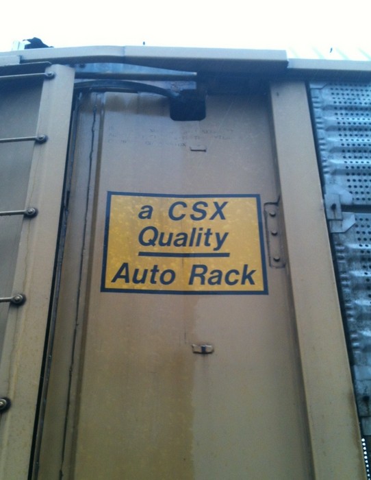 Photo of CSX Autorack