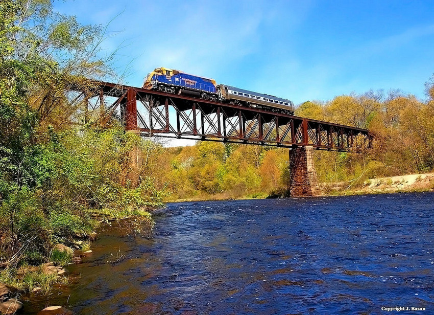 Photo of FRA Test Train @ Millers Falls, MA