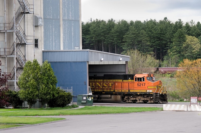 Photo of Loaded Grain Train at Ayer MA