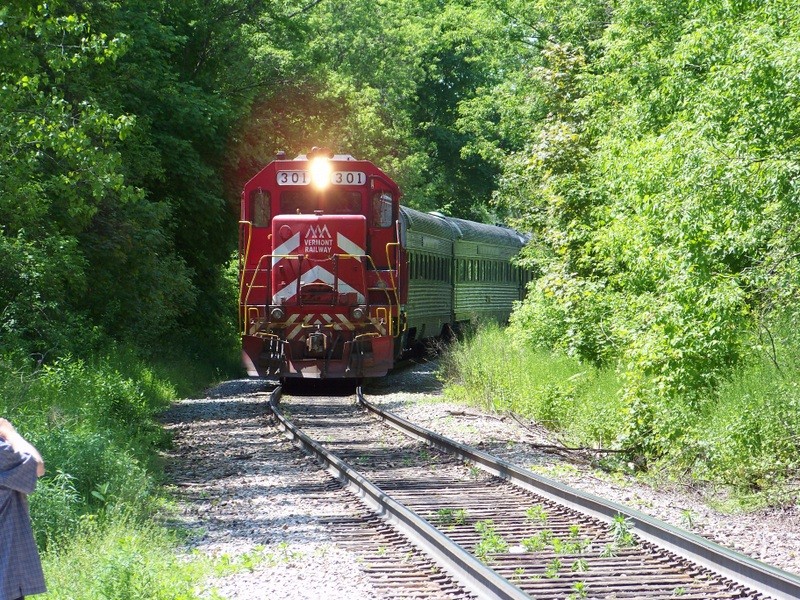 Photo of MBRRE Charter Trip Special on The Vermont Railway