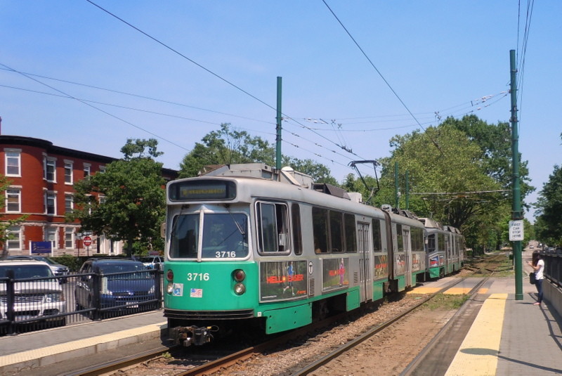 Photo of Green Line #3716