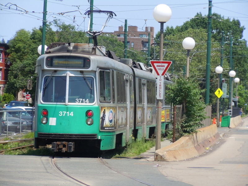 Photo of End of the Line on the Green Line