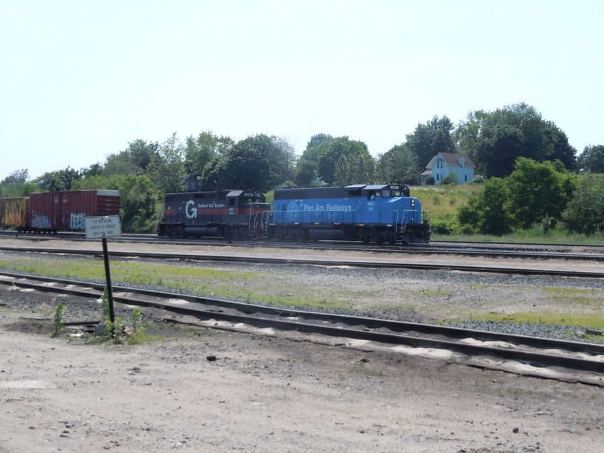 Photo of Coupling to the train