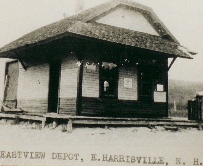 Photo of Eastview RR station E. Harrisville NH