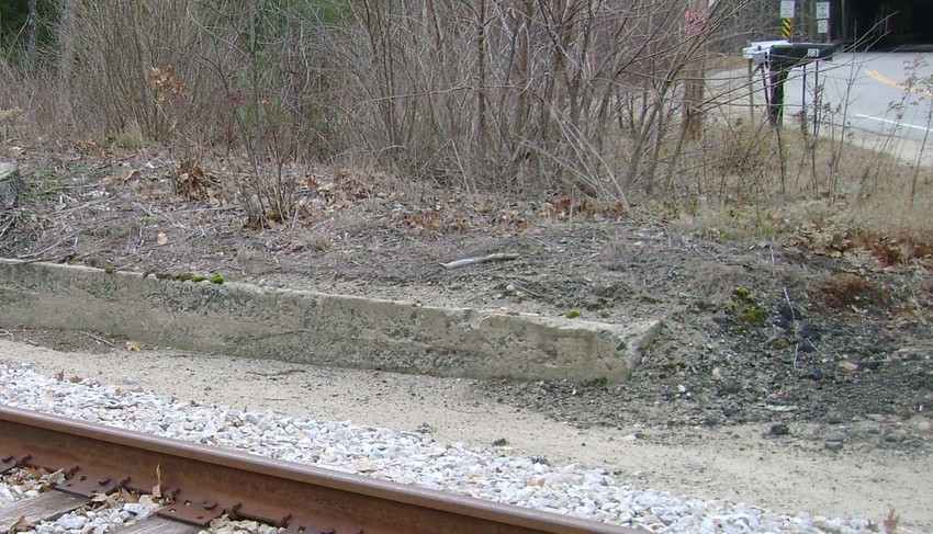 Photo of Blair Station site on the Pemi Branch