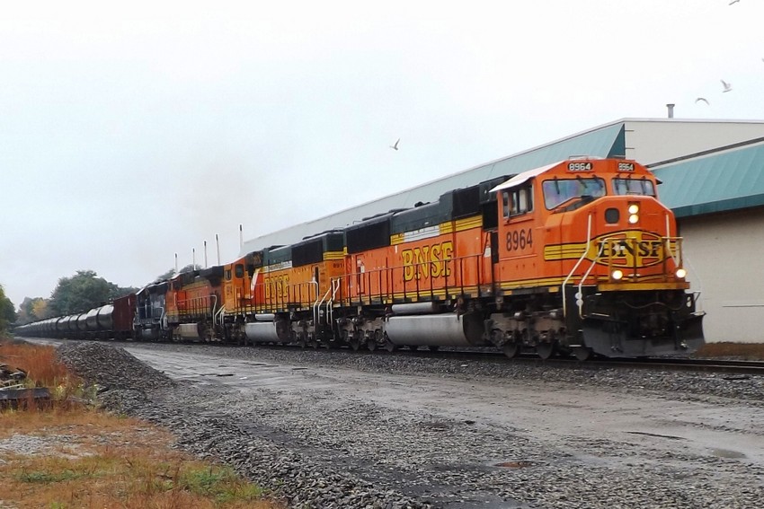 Photo of Loaded Oil Train @ Deering Junction (Portland, ME)