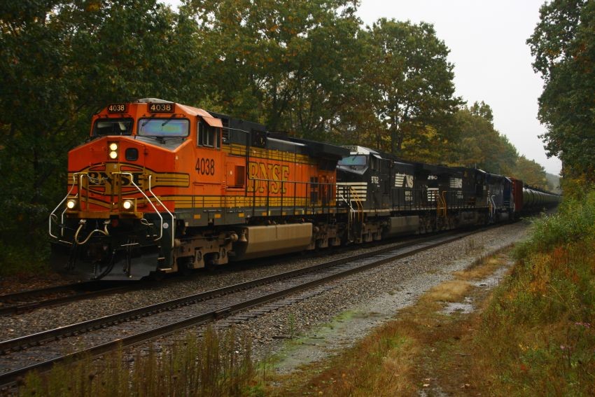 Photo of Oil train at Newfields, CPF-258