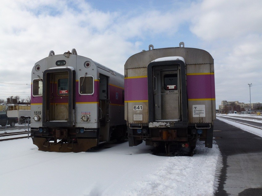 Photo of Coaches and Control Cars waiting for inspections
