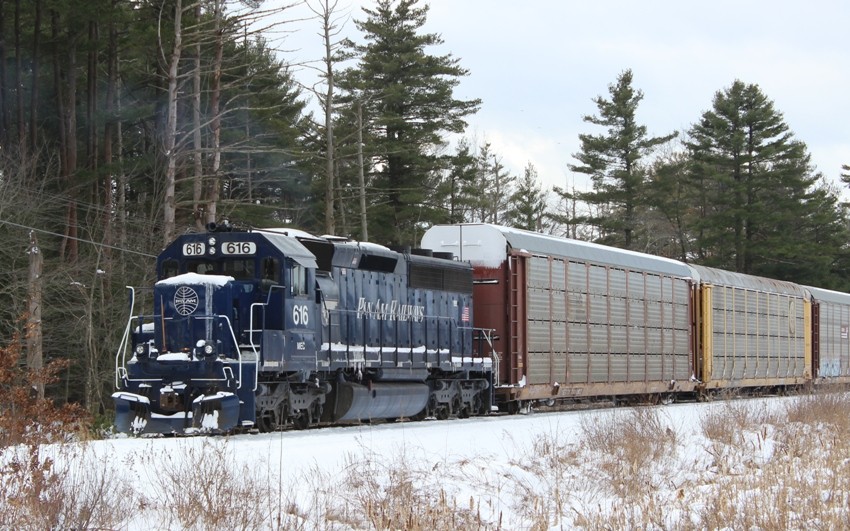 Photo of MEC 616 east of the Willows, Ayer, MA