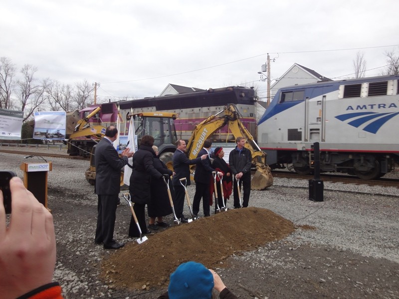 Photo of South Acton Train Station Groundbreaking