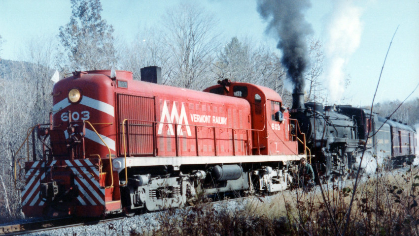 Photo of VTR #603 & CP #1246