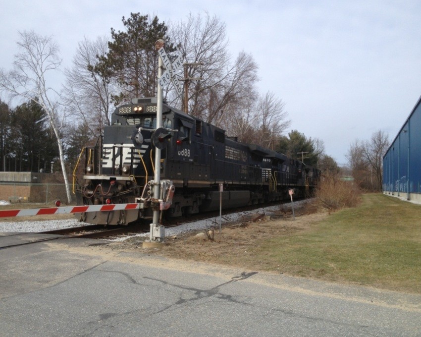 Photo of Empty Coal Train heads south