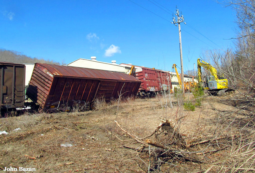Photo of Derailment On Housatonic RR