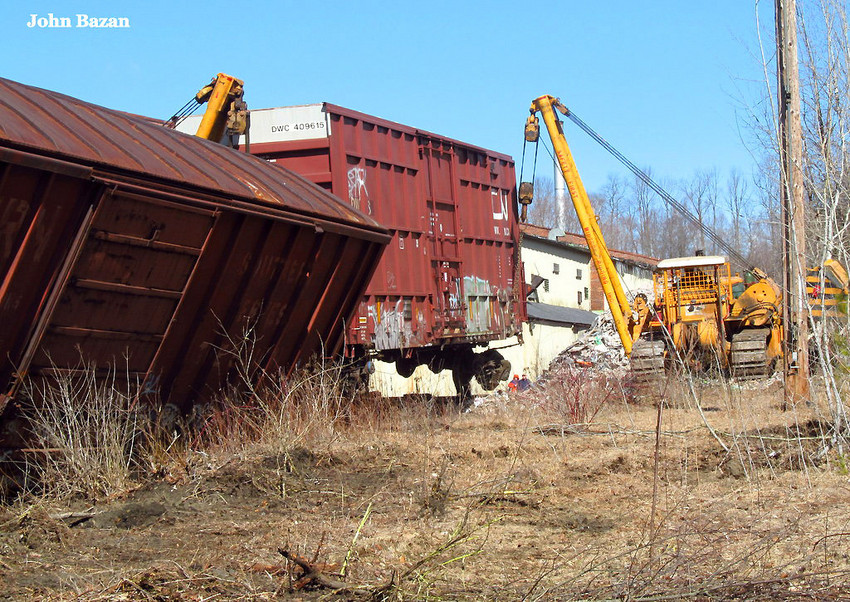 Photo of Derailment On Housatonic RR