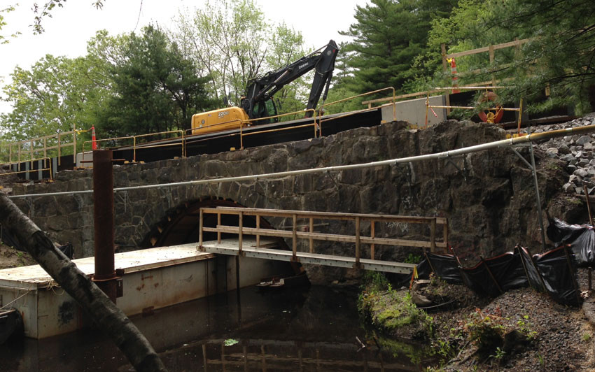 Photo of Bridge Project at LJ in Andover