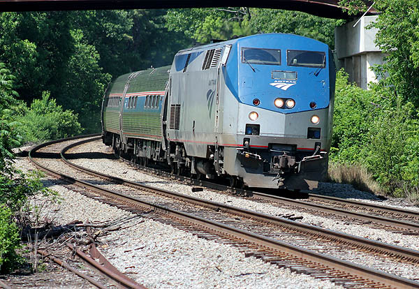 Photo of Amtrak one spot