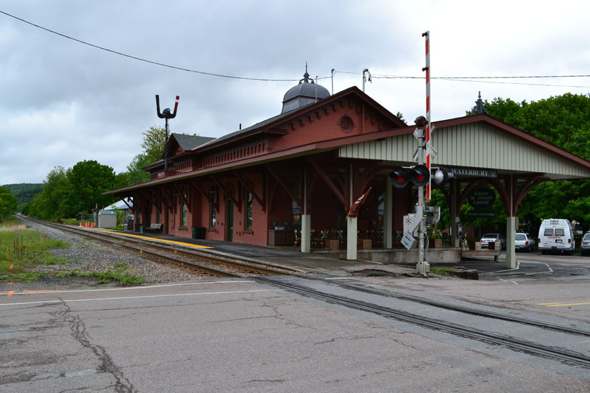 Photo of Restored station, Waterbury VT
