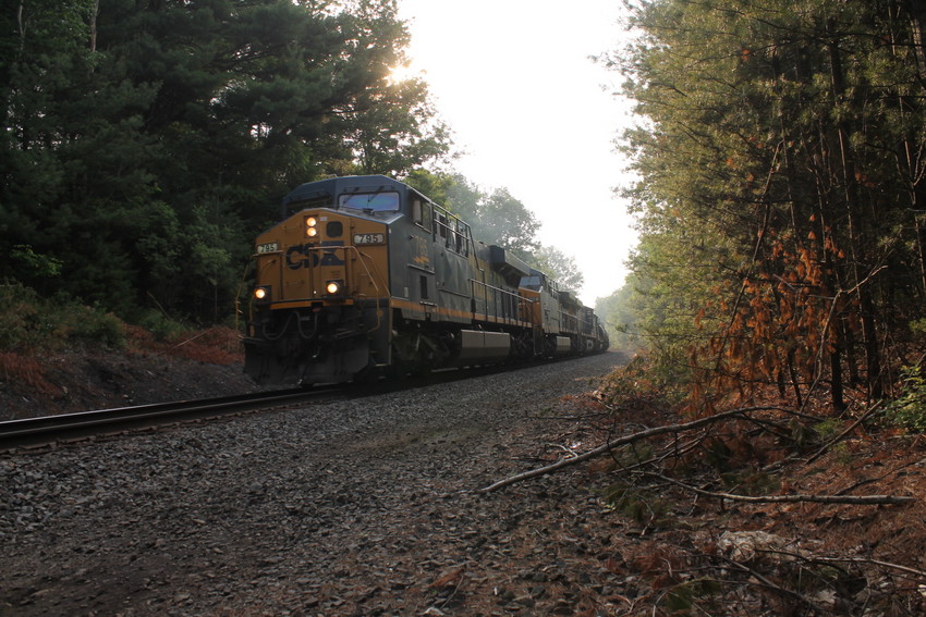 Photo of CSX Train Q43721